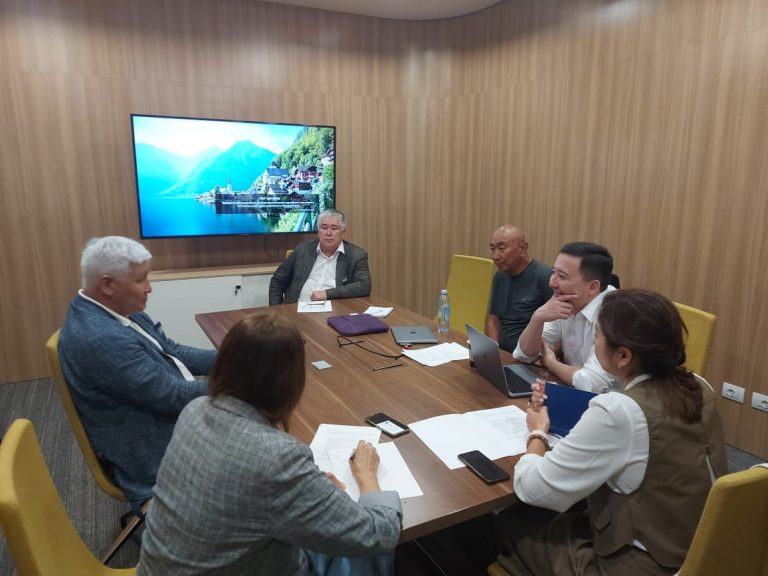 Совещание экспертов Инновационной Обсерватории и KazRENA по реализации проекта «Стимулирование продуктивных инноваций»